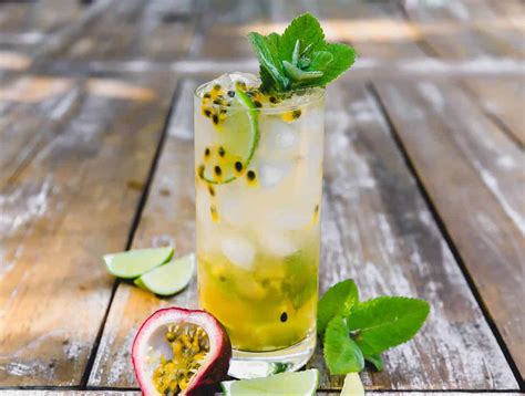 Passion Fruit Mojito - The Little Ferraro Kitchen