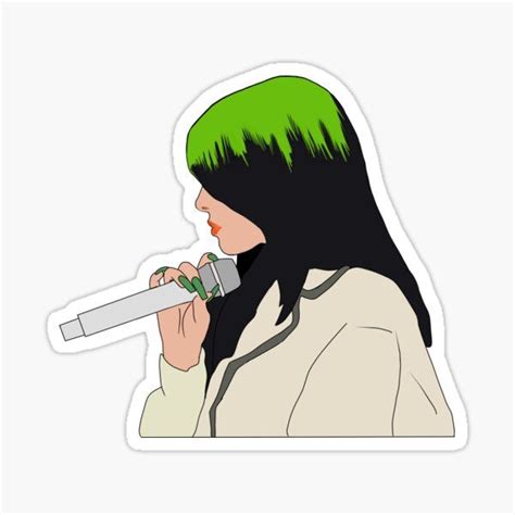 Billie Eilish Stickers for Sale | Billie eilish, Billie, Preppy stickers