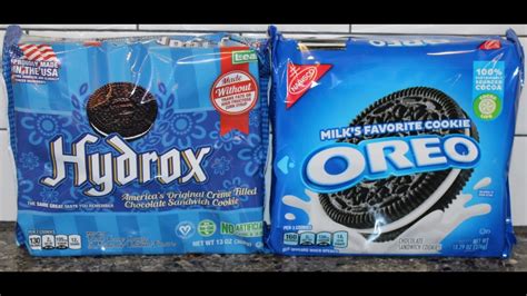 Hydrox vs Oreo Blind Taste Test *UPDATED Video* - YouTube