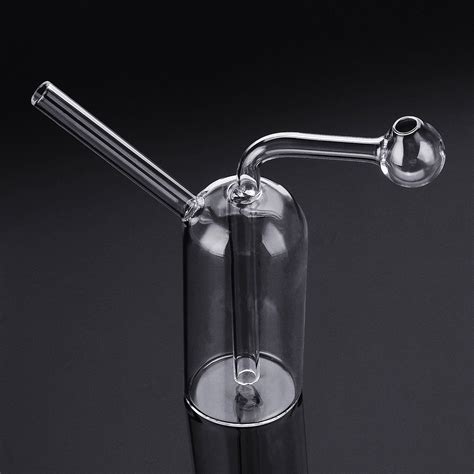 4 Inch Clear Glass Pipe Bong Bottle Hookah Shisha Tobacco Pipe Smoking Glassware | eBay