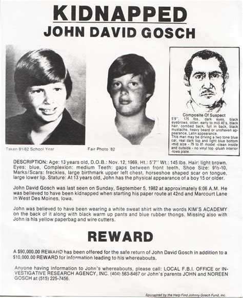 Real Life Is Horror: Where is Johnny Gosch?