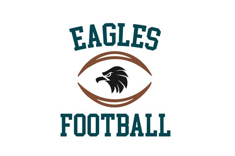 Eagles Football High School Mascot SVG Graphic by Magnolia Blooms · Creative Fabrica