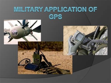 Military application of gps (slapik)