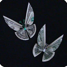 Money Twist Tie Butterfly - Make-Origami.com