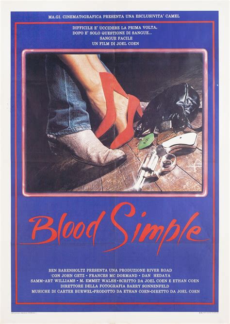 Blood Simple 1984 Czech A2 Poster - www.bmicg.com