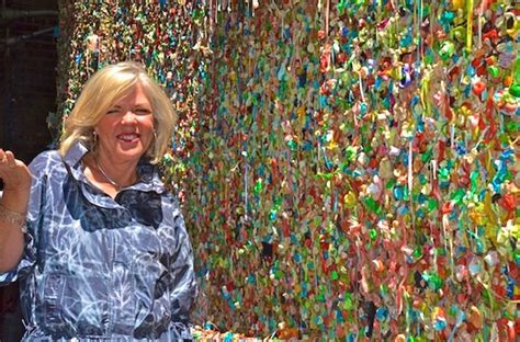 The Bubble Gum Wall in Seattle, Washington