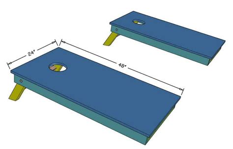 How to Build a Set of DIY Cornhole Boards - TheDIYPlan