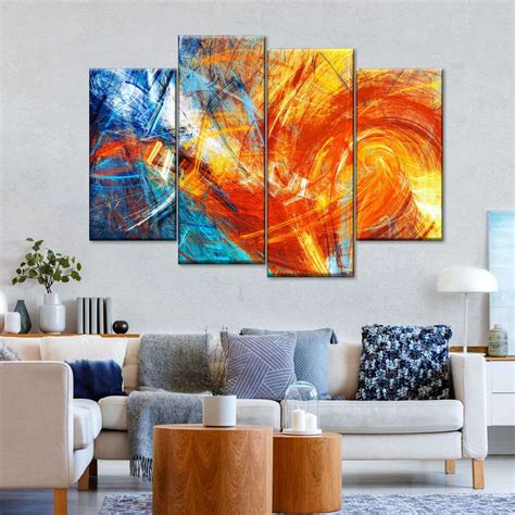 Fire Abstract Wall art | Elephant Stock