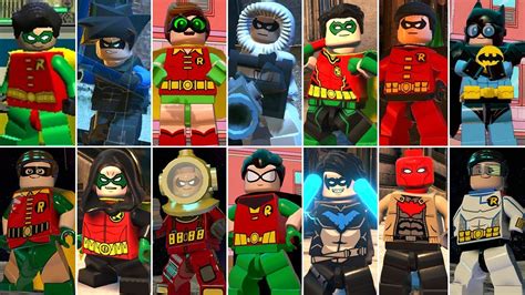 Lego Batman 2 Robin Suits