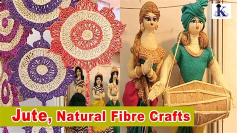 Jute, Natural Fibre Crafts - YouTube