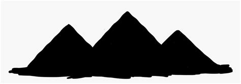 Pyramid Silhouette Png, Transparent Png - kindpng