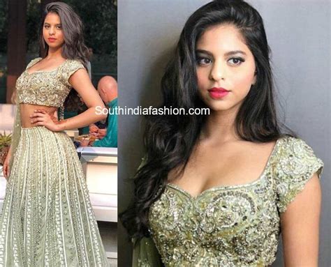 Suhana Khan in Monisha Jaising – South India Fashion