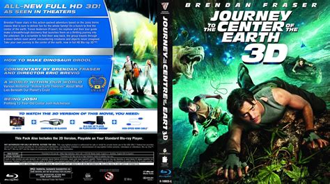 Journey To The Center Of The Earth 3D - Movie Blu-Ray Custom Covers - Journey To The Center Of ...