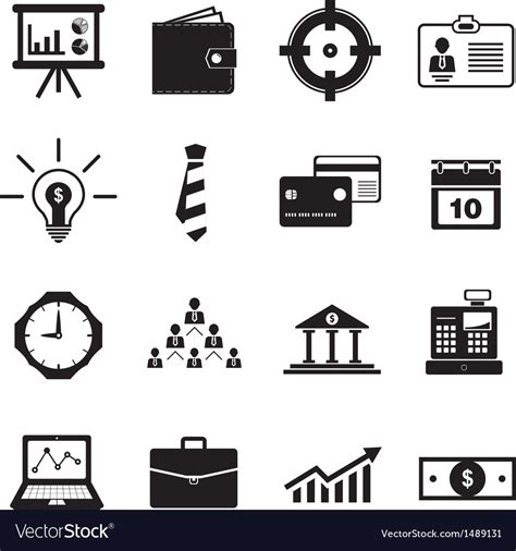 Business Icon Royalty Free Vector Image - VectorStock