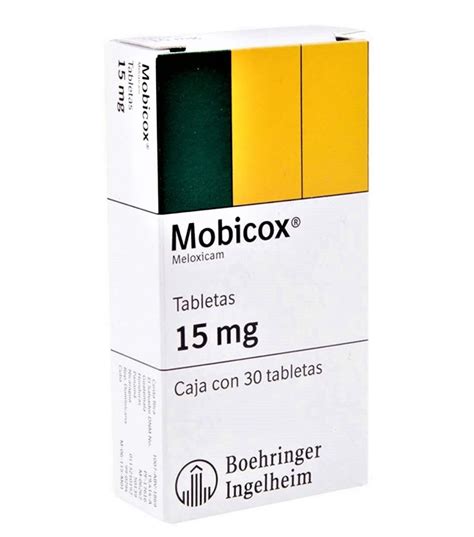 Mobic Mobicox Meloxicam 15 mg 30 Tabs Mexican online pharmacy - Mexico pharmacy drugs