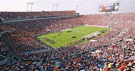 Gator Bowl Stadium, Jacksonville, FL - Florida - Georgia game; world's ...