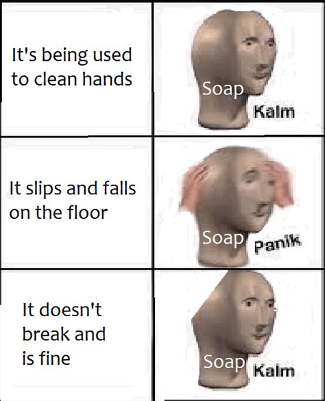 Pain in the life of a soap Bar : r/meme