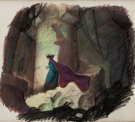 Filmic Light - Snow White Archive: Early Concept Drawings - Evil Queen & Old Witch