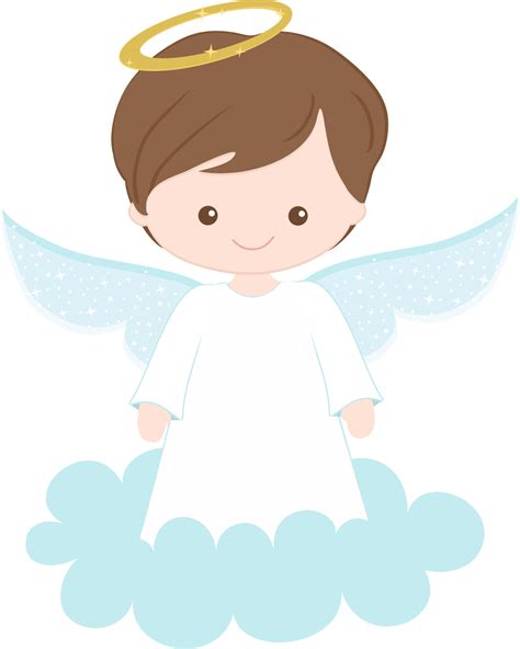 Baby Boy Baptism Angel Png - Anjinho De Batizado Png Clipart - Full Size Clipart (#3987299 ...