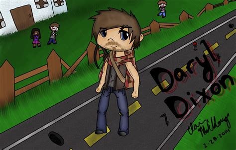 Daryl Dixon Fan Art by WuffJaye on DeviantArt