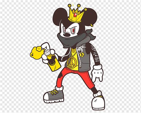 Gangster Mickey Mouse Drawings