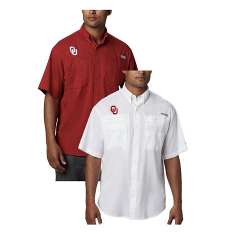 OU Columbia Tamiami PFG Fishing Shirt - Balfour of Norman