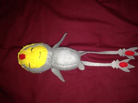 Pokemon Uxie Plush · A Pokemon Plushie · Sewing on Cut Out + Keep · Creation by isobel.l