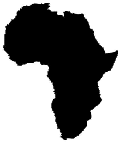 Related image | Africa silhouette, Silhouette clip art, Africa tattoos