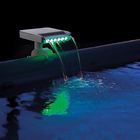 Multi-Colour LED Waterfall Cascade - Pool Lighting