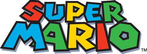 super mario logo - Recherche Google | Super mario world, Letras de mario bros, Super mario