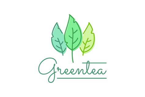 Green Tea Logo Template Graphic by Imaginicon · Creative Fabrica