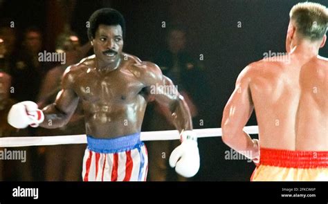 Rocky carl weathers rocky iv hi-res stock photography and images - Alamy