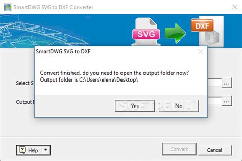 SmartDWG SVG to DXF Converter 1.96 - Download, Review, Screenshots