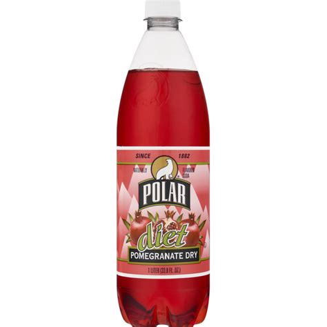 Polar Soda, Diet, Pomegranate Dry Flavored (1 L) - Instacart