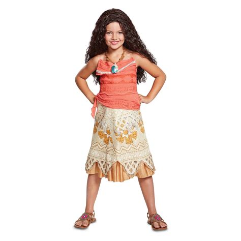 Girls' Disney Princess Moana Classic Halloween Costume | Best Halloween Costumes Under $50 ...