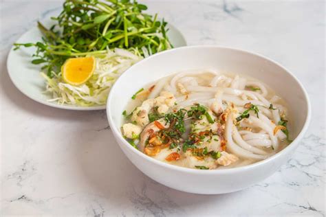 Vietnamese Banh Canh Soup (with Homemade Noodle Instructions)