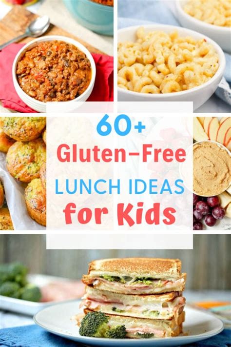 60+ Gluten Free Lunch Ideas for Kids (Even Picky Eaters!)