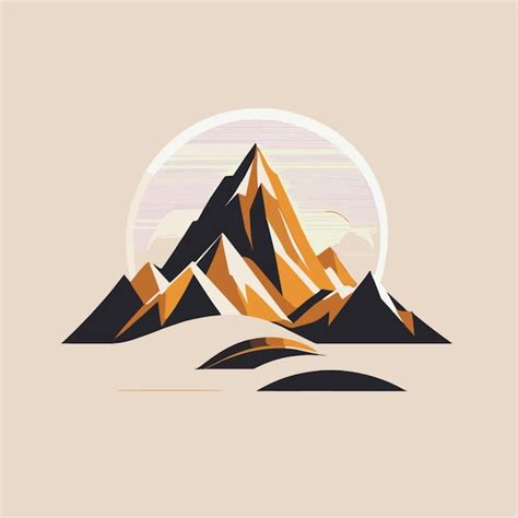 Premium Vector | Mountain cartoon vector