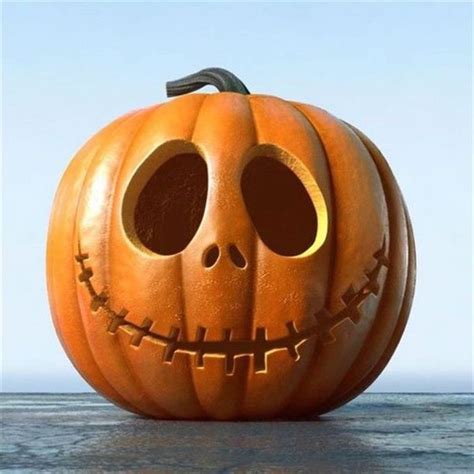 pumpkin faces ideas, jack skellington, nightmare before christmas ...