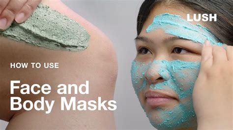 Lush Cosmetics: How to Use Face and Body Masks - YouTube