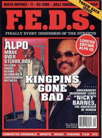 F.E.D.S Magazine, Issue #19 – Leroy “Nicky Barnes” | Alpo Martinez | StreetGangs.Com