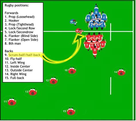 Rugby positions overview