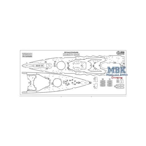 Cuirassé IJN NAGATO 1944 (pour Hasegawa 40073) Flyhawk Accastillages et accessoires bateaux en ...