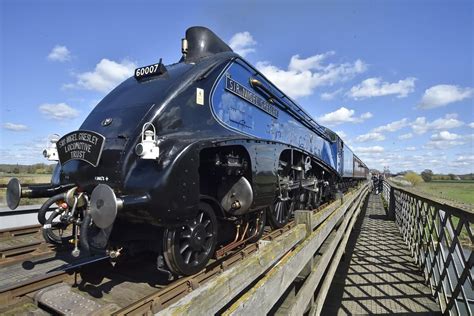 Historic Sir Nigel Gresley locomotive arrives in Peterborough ahead of two-week visit