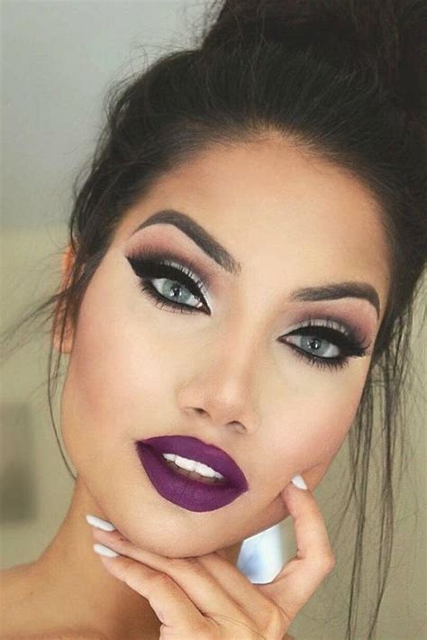 50 Trending Purple Lipstick Shades For 2024 | Purple lipstick, Makeup obsession, Deep purple ...