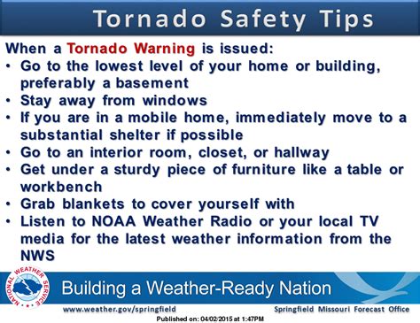 Tornado Warning Safety Tips mowx joplin tornado ozarks | NWS ...