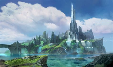 Places PT. 1 | Fantasy city, Fantasy castle, Fantasy landscape