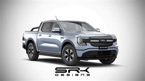 2023 Ford Ranger Lightning Design Study Envisions Ranger EV Successor - autoevolution