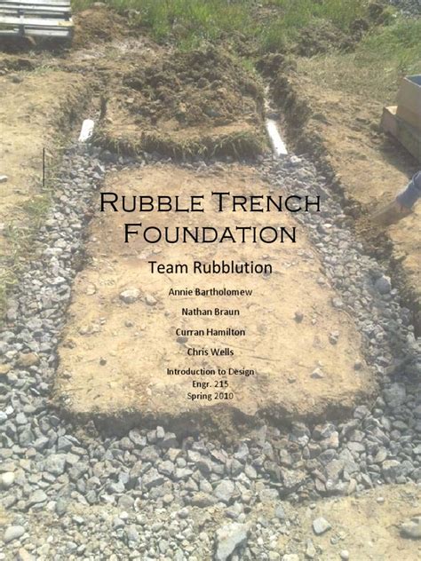 Rubble Trench Foundation | Construction Aggregate | Concrete