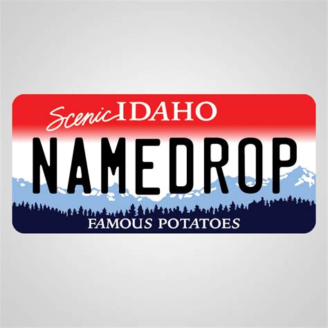 JMS00329 - Idaho License Plate JPM Design | Lipco